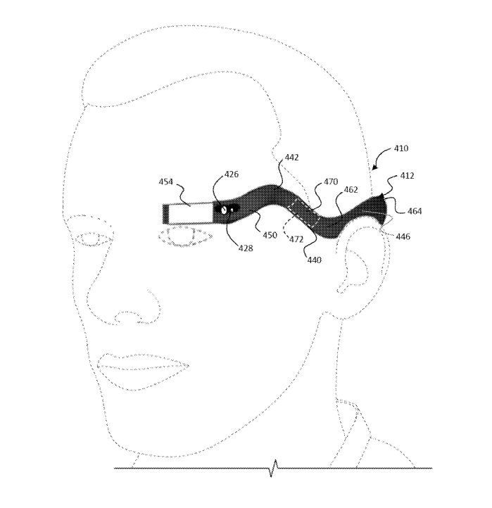 google glass 配套模拟图