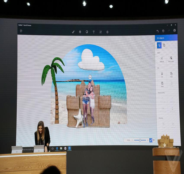 微软将在下一代Windows 10和HoloLens中加入3D创作元素