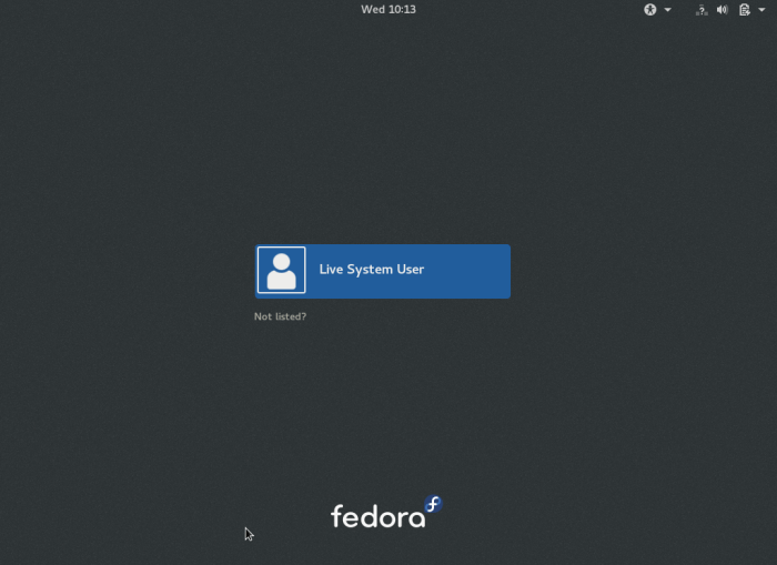 Fedora 25 Workstation 安装指南