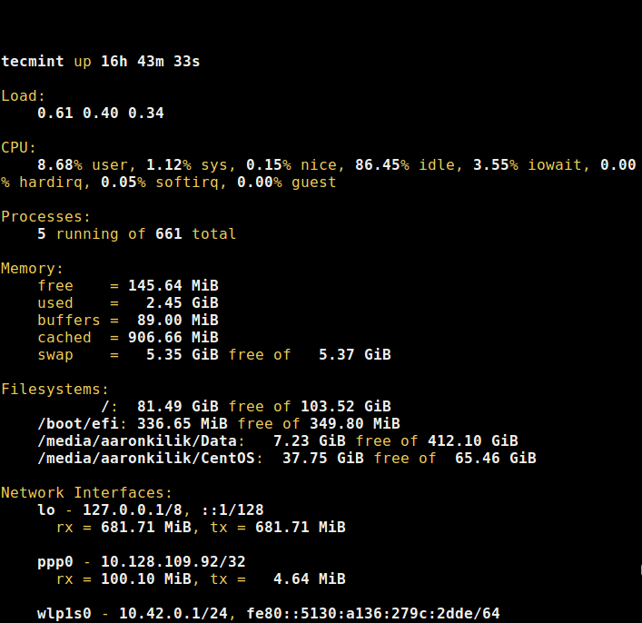 rtop：一个通过 SSH 监控远程主机的交互式工具