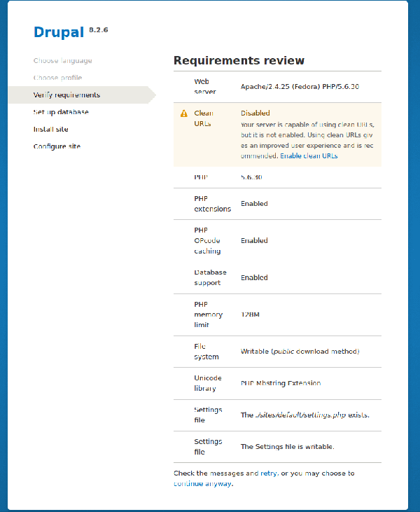 如何在RHEL、CentOS及Fedora上安装Drupal 8