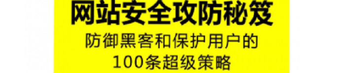 《网站安全攻防秘笈：防御黑客和保护用户的100条超级策略》pdf电子书免费下载