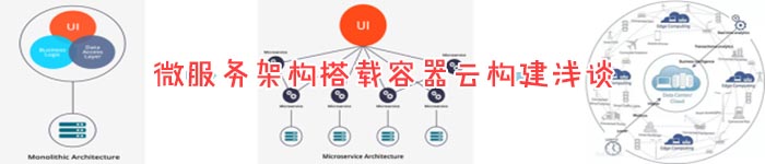 微服务架构搭载容器云构建浅谈