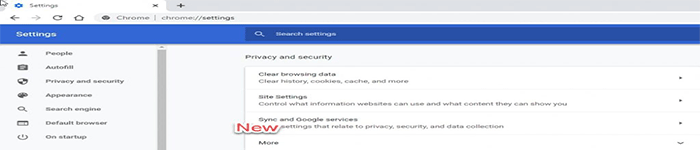 Google Chrome 浏览器重新设计浏览器的“隐私和安全设置”卡
