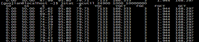 jstat命令详解