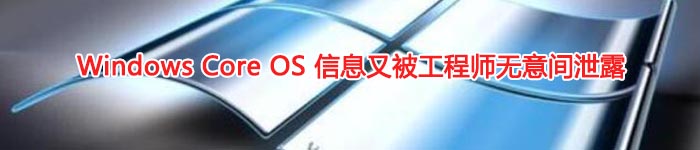 Windows Core OS 信息又被工程师无意间泄露