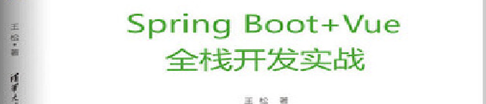 《Spring Boot+Vue全栈开发实战》pdf版电子书免费下载