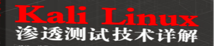 《Kali Linux渗透测试技术详解》pdf版电子书免费下载