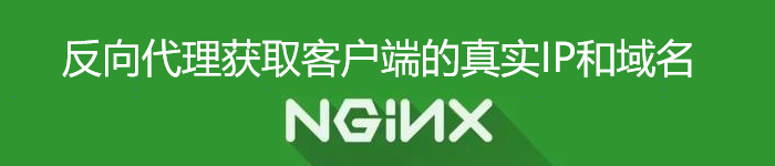 nginx反向代理获取客户端的真实IP和域名