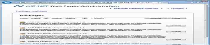 ASP.NET Web Pages – 帮助器简介