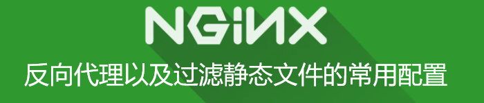 nginx反向代理以及过滤静态文件的常用配置