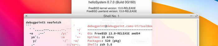 macOS 系统的替代品 helloSystem 0.7.0 正在增强稳定性